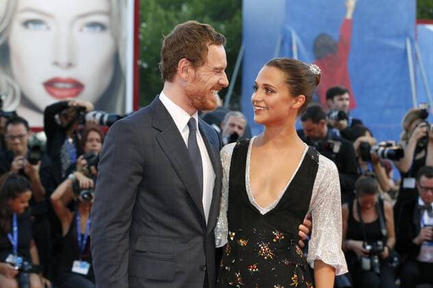 Michael Fassbender and Alicia Vikander attending the The Light Between Oceans premiere at the 73rd Venice International Film Festival on September 01, 2016 Foto:xD.xBedrosianx xFuturexImage