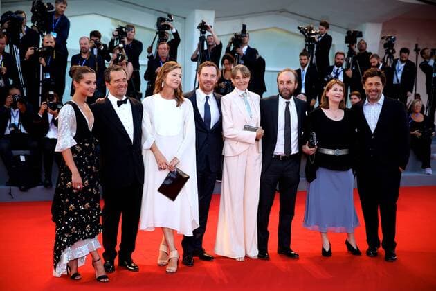 (160901) -- VENICE, Sept. 1, 2016 -- Cast members arrive for the premiere of the movie The Light Between Oceans at the 73rd Venice Film Festival in Venice, Italy, on Sept. 1, 2016. ) ITALY-VENICE-THE LIGHT BETWEEN 0CEANS-PREMIERE JinxYu 