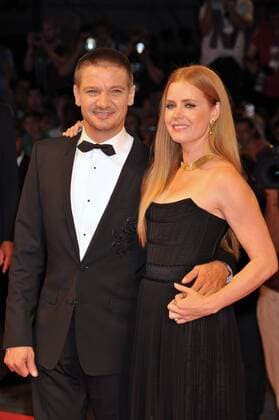 73rd Venice Film Festival, Red Carpet film Arrival. Pictured: Jeremy Renner, Amy Adams  Copyright: xVeneziax2016x