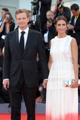 Filmfestspiele Venedig - Nocturnal Animals Filmpremiere 73rd Venice Film Festival, Red Carpet film Nocturnal animals . Pictured: Colin Firth, Livia Giuggioli  Copyright: xAlbertoxTerenghi Veneziax2016x