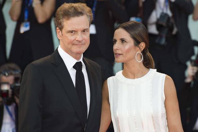 02 09 2016 73. Mostra Internazionale d Arte Cinematografica Festival del Cinema di Venezia: : Nocturnal Animals Premiere Colin Firth and Livia Giuggioli  0