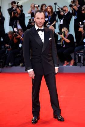 (160902) -- VENICE, Sept. 2, 2016 -- Director Tom Ford arrives for the premiere of the movie Nocturnal Animals in competition at the 73rd Venice Film Festival in Venice, Italy, on Sept. 2, 2016. ) ITALY-VENICE-FILM FESTIVAL-NOCTURNAL ANIMALS-PREMIERE JinxYu 