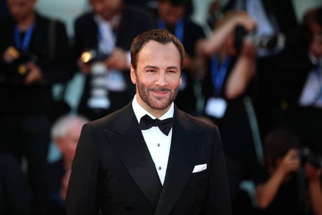 (160902) -- VENICE, Sept. 2, 2016 -- Director Tom Ford arrives for the premiere of the movie Nocturnal Animals in competition at the 73rd Venice Film Festival in Venice, Italy, on Sept. 2, 2016. ) ITALY-VENICE-FILM FESTIVAL-NOCTURNAL ANIMALS-PREMIERE JinxYu 