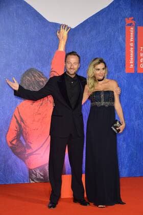 73rd Venice Film Festival, Red Carpet film Franca Chaos and creation . Pictured: Francesco Facchinetti, Wilma Helena Faissol  Copyright: xSimonexComi Veneziax2016x