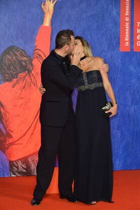 73rd Venice Film Festival, Red Carpet film Franca Chaos and creation . Pictured: Francesco Facchinetti, Wilma Helena Faissol  Copyright: xSimonexComi Veneziax2016x