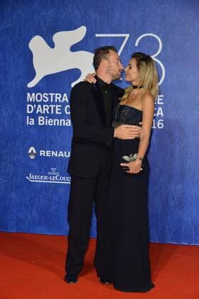 73rd Venice Film Festival, Red Carpet film Franca Chaos and creation . Pictured: Francesco Facchinetti, Wilma Helena Faissol  Copyright: xSimonexComi Veneziax2016x