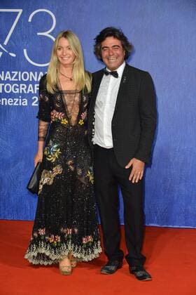 73rd Venice Film Festival, Red Carpet film Franca Chaos and creation . Pictured: Kean and Costanza Etro  Copyright: xSimonexComi Veneziax2016x