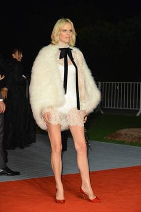 73rd Venice Film Festival, Red Carpet film Franca Chaos and creation . Pictured: Eva Herzigova  Copyright: xSimonexComi Veneziax2016x