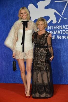 73rd Venice Film Festival, Red Carpet film Franca Chaos and creation . Pictured: Alberta Ferretti, Eva Herzigova  Copyright: xSimonexComi Veneziax2016x