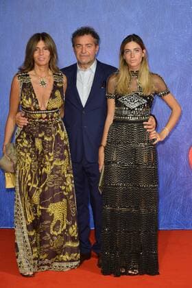 73rd Venice Film Festival, Red Carpet film Franca Chaos and creation . Pictured: Camilla Nesbitt, Pietro Valsecchi, Virginia Valsecchi  Copyright: xSimonexComi Veneziax2016x