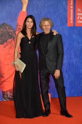 73rd Venice Film Festival, Red Carpet film Franca Chaos and creation . Pictured: Arianna Alessi, Renzo Rosso  Copyright: xSimonexComi Veneziax2016x