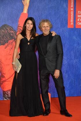 73rd Venice Film Festival, Red Carpet film Franca Chaos and creation . Pictured: Arianna Alessi, Renzo Rosso  Copyright: xSimonexComi Veneziax2016x