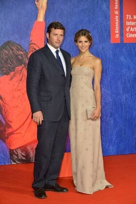 73rd Venice Film Festival, Red Carpet film Franca Chaos and creation . Pictured: Federico Alvera. Nicoletta Romanoff  Copyright: xSimonexComi Veneziax2016x
