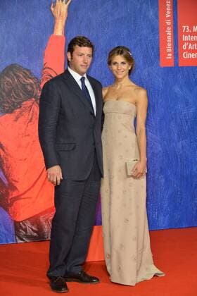 73rd Venice Film Festival, Red Carpet film Franca Chaos and creation . Pictured: Federico Alvera. Nicoletta Romanoff  Copyright: xSimonexComi Veneziax2016x