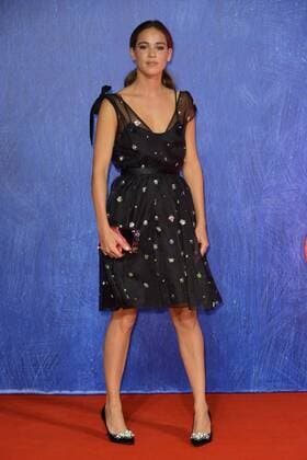 73rd Venice Film Festival, Red Carpet film Franca Chaos and creation . Pictured: Matilda Lutz  Copyright: xSimonexComi Veneziax2016x