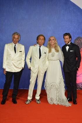 73rd Venice Film Festival, Red Carpet film Franca Chaos and creation . Pictured: Giancarlo Giammetti, Francesco Carrozzini, Valentino Garavani , Franca Sozzani  Copyright: xSimonexComi Veneziax2016x