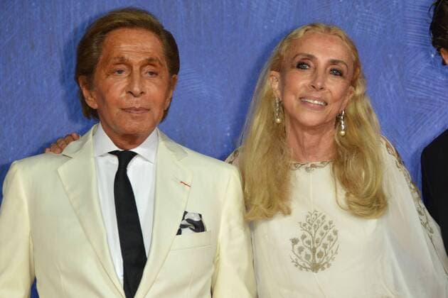73rd Venice Film Festival, Red Carpet film Franca Chaos and creation . Pictured: Valentino Garavani , Franca Sozzani  Copyright: xSimonexComi Veneziax2016x