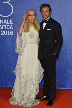 73rd Venice Film Festival, Red Carpet film Franca Chaos and creation . Pictured: Franca Sozzani, Francesco Carrozzini  Copyright: xSimonexComi Veneziax2016x