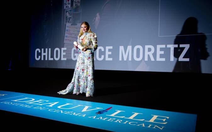 210971 Arnal-Bar Starface 2016-09-02 Deauville France 42nd Deauville American Film Festival. Red CarpetÃ? of Infiltrator. Chloe Grace Moretz  Copyright: xArnal-Barx STAR_210971_004