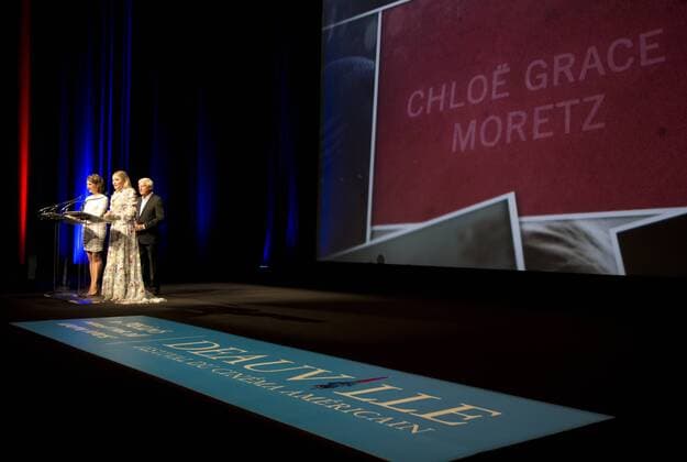 210971 Arnal-Bar Starface 2016-09-02 Deauville France 42nd Deauville American Film Festival. Red CarpetÃ? of Infiltrator. Chloe Grace Moretz  Copyright: xArnal-Barx STAR_210971_005