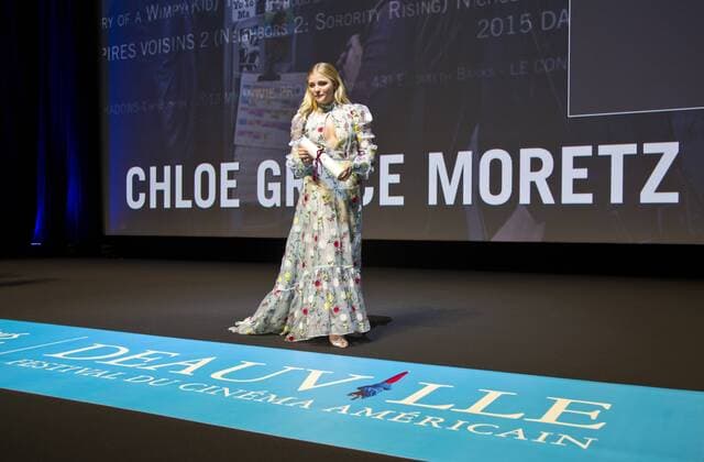 210971 Arnal-Bar Starface 2016-09-02 Deauville France 42nd Deauville American Film Festival. Red CarpetÃ? of Infiltrator. Chloe Grace Moretz  Copyright: xArnal-Barx STAR_210971_006
