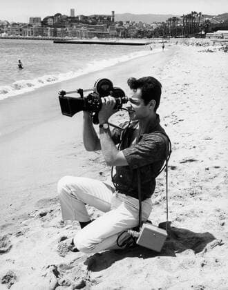 Dec. 01, 2009 - SAL MINEO.At the Cannes Film Festival 1962. 2815.SALMINEORETRO. - ZUMAg49_