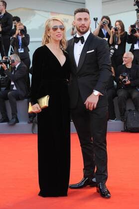 English filmmaker, photographer and visual artist Sam Taylor-Wood and English actor Aaron Taylor-Johnson attending the premiere for Nocturnal Animals during the 73rd Venice Film Festival in Italy. SEPTEMBER 2nd 2016  PTYx162835