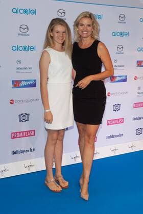 Carola Ferstl mit Tochter Lilly - Music Meets Media und alcatel Entertainment Night in Berlin am 02.09.2016. Music Meets Media - alcatel Entertainment Night