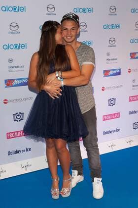 Sarah und Pietro Lombardi - Music Meets Media und alcatel Entertainment Night in Berlin am 02.09.2016. Music Meets Media - alcatel Entertainment Night