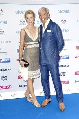 Jo Groebel mit Gattin Grit Weiss bei der Alcatel Entertainment Night im Sheraton Berlin Grand Hotel Esplanade. Berlin, 02.09.2016 Foto:xFredericx xFuturexImage
