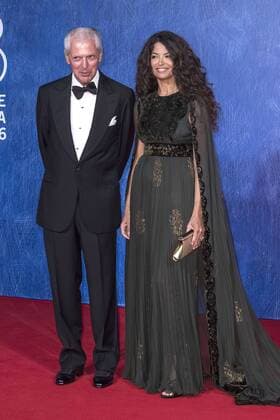 Marco Tronchetti Provera and Afef Jnifen attending the Franca: Chaos and Creation premiere at the 73rd Venice International Film Festival on September 02.2016 Foto:xDaziramx xFuturexImage