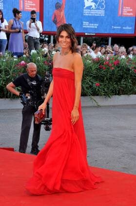 Filmfestspiele Venedig - The Young Pope Filmpremiere 73rd Venice Film Festival, Photocall Red carpet film The young Pope . Pictured: Valeria Solarino  Copyright: xVeneziax2016x