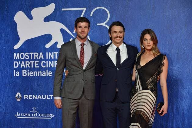 Filmfestspiele Venedig - In Dubious Battle Filmpremiere 73rd Venice Film Festival, Red Carpet Film In Dubious Battle . Pictured: Austin Stowell, James Franco, Ashley Greene  Copyright: xSimonexComi Veneziax2016x