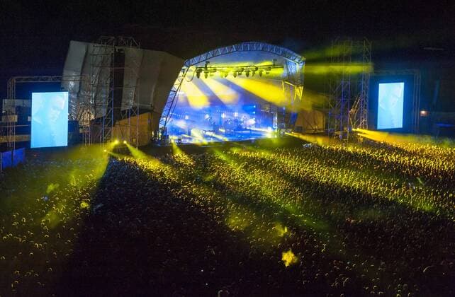 September 3, 2016 - Bristol, Bristol, UK - Bristol, UK. MASSIVE ATTACK play on the main stage at the Massive Attack music event on Bristol Downs. Bristol UK  - ZUMAl94_
