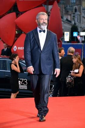 Wicked - Pressetermin zum Musical in Hongkong 73rd Venice Film Festival, Red Carpet Film Hacksaw Ridge . Pictured: Mel Gibson  Copyright: xSimonexComi Veneziax2016x