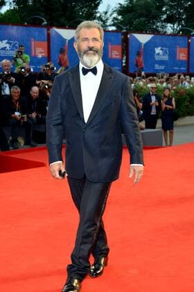 Wicked - Pressetermin zum Musical in Hongkong 73rd Venice Film Festival, Red Carpet Film Hacksaw Ridge . Pictured: Mel Gibson  Copyright: xSimonexComi Veneziax2016x