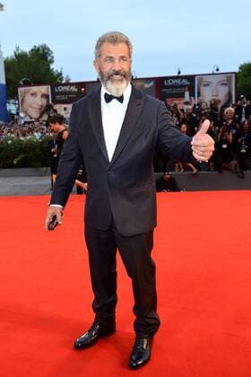 Wicked - Pressetermin zum Musical in Hongkong 73rd Venice Film Festival, Red Carpet Film Hacksaw Ridge . Pictured: Mel Gibson  Copyright: xSimonexComi Veneziax2016x