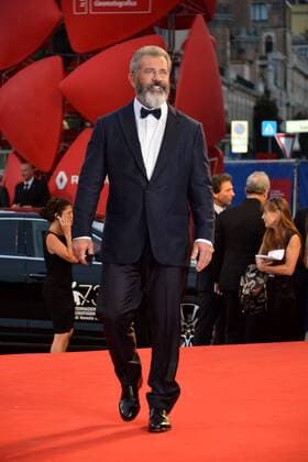 Wicked - Pressetermin zum Musical in Hongkong 73rd Venice Film Festival, Red Carpet Film Hacksaw Ridge . Pictured: Mel Gibson  Copyright: xSimonexComi Veneziax2016x