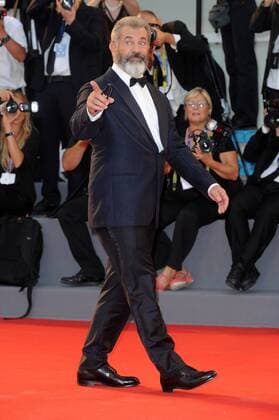 Wicked - Pressetermin zum Musical in Hongkong 73rd Venice Film Festival, Red Carpet film Hacksaw ridge . Pictured: Mel Gibson  Copyright: xAlbertoxTerenghi Veneziax2016x
