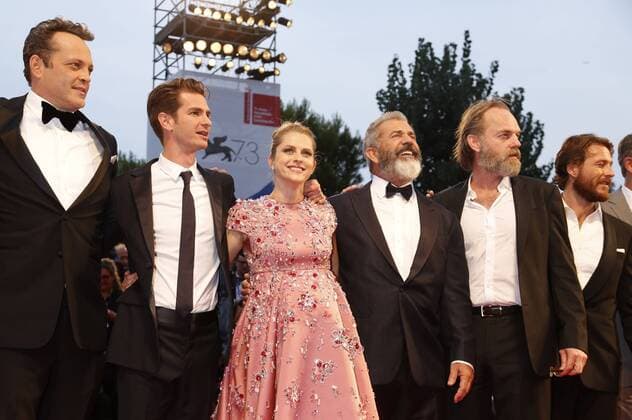 Wicked - Pressetermin zum Musical in Hongkong Vince Vaughn, Andrew Garfield, Teresa Palmer, Mel Gibson, Hugo Weaving and Luke Bracey attending the Hacksaw Ridge premiere at the 73rd Venice International Film Festival on September 04, 2016 Foto:xD.xBedrosianx xFuturexImage