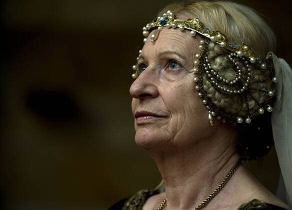 A re-enactment of the coronation of Charles IV (1316-1378) as king of Bohemia was staged in Prague s St Vitus Cathedral, Prague, Czech Republic, September 4, 2016 at the close of two-day festivity the City of Prague and Charles University jointly organised to mark the Holy Roman emperor s 700th birth anniversary. (CTKxPhoto KaterinaxSulova) CTKPhotoP201609040324801  suk4