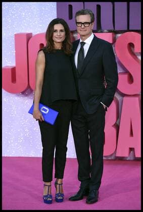 . 05 09 2016. London, United Kingdom. Bridget Jones s Baby premiere. Colin Firth and his wife Livia Firth arrive at the Odeon in Leicester square for the Bridget Jones s Baby premiere.  xAndrewxParsonsx xi-Imagesx IIM-13383-0033