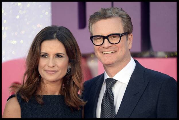 . 05 09 2016. London, United Kingdom. Bridget Jones s Baby premiere. Colin Firth and his wife Livia Firth arrive at the Odeon in Leicester square for the Bridget Jones s Baby premiere.  xAndrewxParsonsx xi-Imagesx IIM-13383-0032
