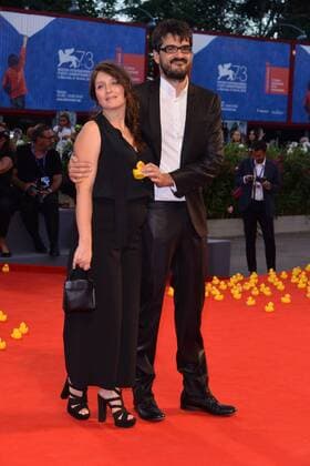 73rd Venice Film Festival, Red Carpet film Piuma . Pictured: Roan Johnson, Ottavia Madeddu,  Copyright: xSimonexComi Veneziax2016x
