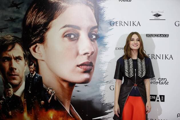 Spanish actress Maria Valverde poses as she arrives at the premiere of the film Gernika by Koldo Serra, at Palafox cinema in Madrid, Spain, 05 September 2016. EFE JuanJo Martin PREMIERE OF THE FILM GERNIKA IN MADRID !ACHTUNG: NUR REDAKTIONELLE NUTZUNG!  MAD001 20160905-636087114098603973
