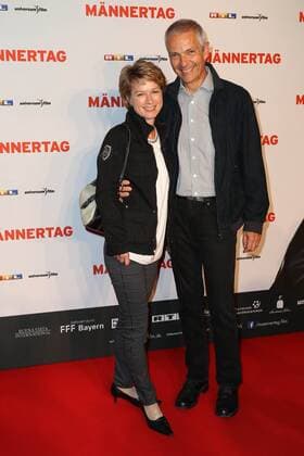 Filmpremiere von Männertag in München - Dr. Michael Möller mit Ehefrau Irmgard, Filmpremiere von Männertage im Mathäser Filmpalast in München am 05.09.2016