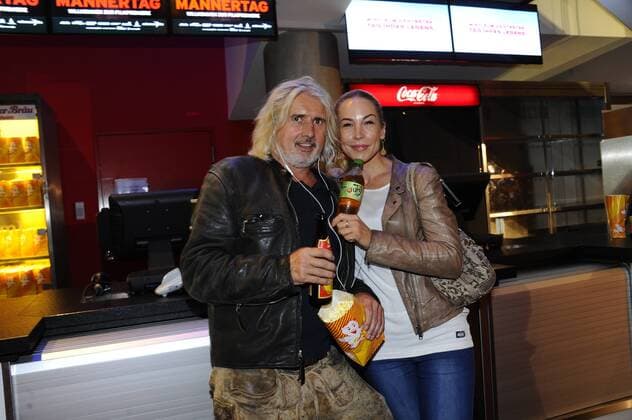 Joachim Masannek mit Freundin Premiere Männertag Film Kino Fernsehen Mathäser Filmpalast München 05. September 2016