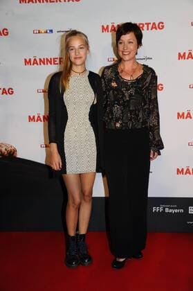 Jule Ronstedt mit Tochter Helena Premiere Männertag Film Kino Fernsehen Mathäser Filmpalast München 05. September 2016
