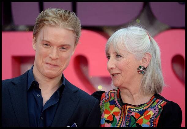 . 05 09 2016. London, United Kingdom. Bridget Jones s Baby premiere.Gemma Jones, Freddie Fox joins Renee Zellweger and cast at the Odeon in Leicester square for the Bridget Jones s Baby premiere.  xAndrewxParsonsx xi-Imagesx IIM-13383-0088