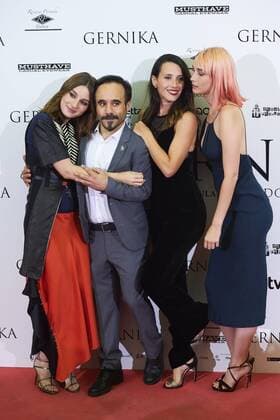 September 5, 2016 - Madrid, Madrid, Spain - Maria Valverde, Koldo Serra, Barbara Goenaga, Ingrid Garcia Jonsson attended Gernika premiere at Palafox Cinema on September 5, 2016 in Madrid Madrid Spain  - ZUMAg15_